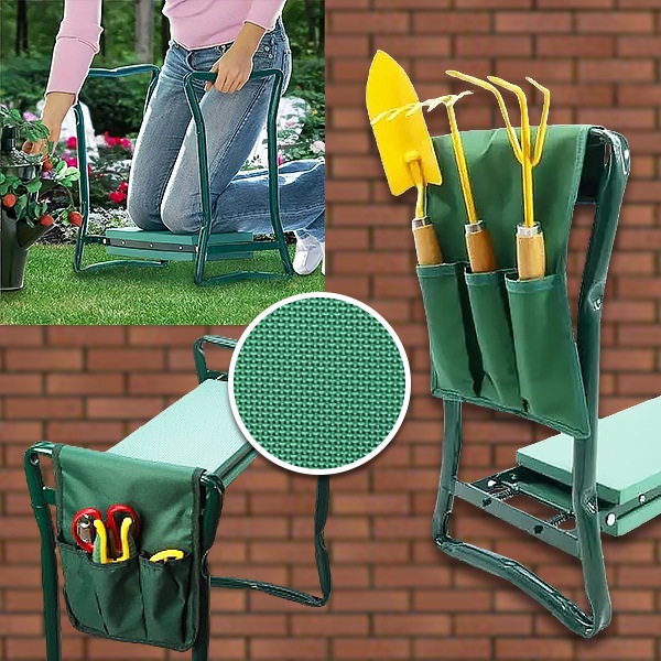 Assento de jardim com proteção de joelho | KNEEBENCH