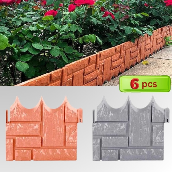 Cercas de jardim com padrão de tijolos | TERRABARIC