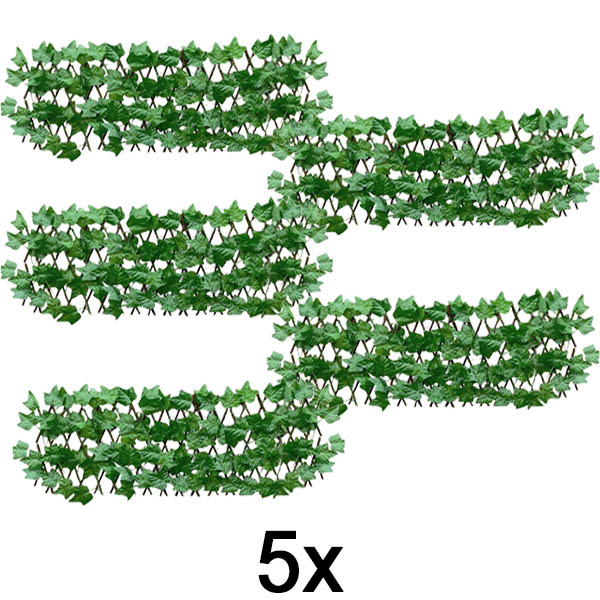 5x Cerca decorativa e prática para terraço ou jardim | GREENFENCE